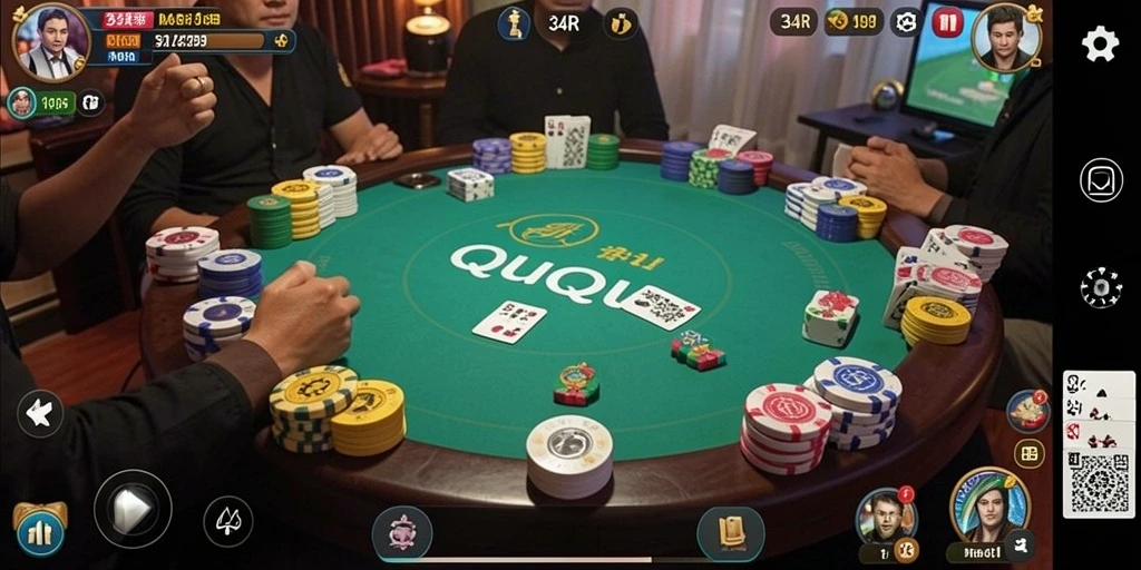 Screenshot gameplay QiuQiu yang seru dan mengasyikkan.