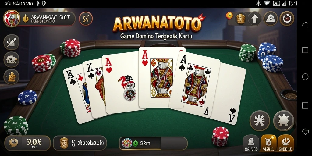 Tampilan gameplay ARWANATOTO yang menarik dan interaktif.