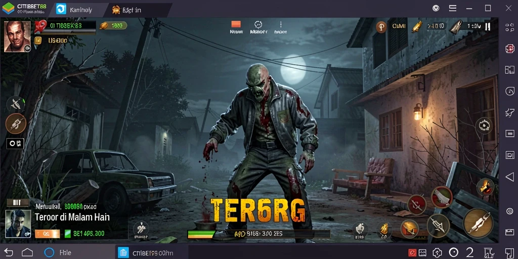 Screenshot menampilkan suasana menyeramkan dalam CITIBET88.