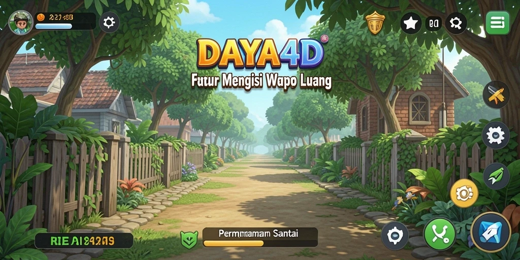 Tampilan gameplay DAYA4D yang seru dan penuh warna.