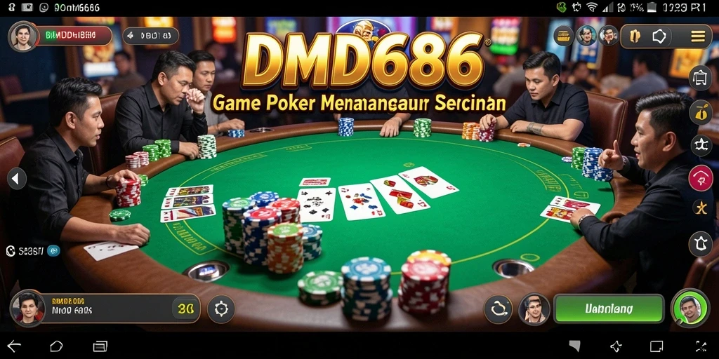 Tampilan gameplay DMD686 yang seru dan menegangkan.