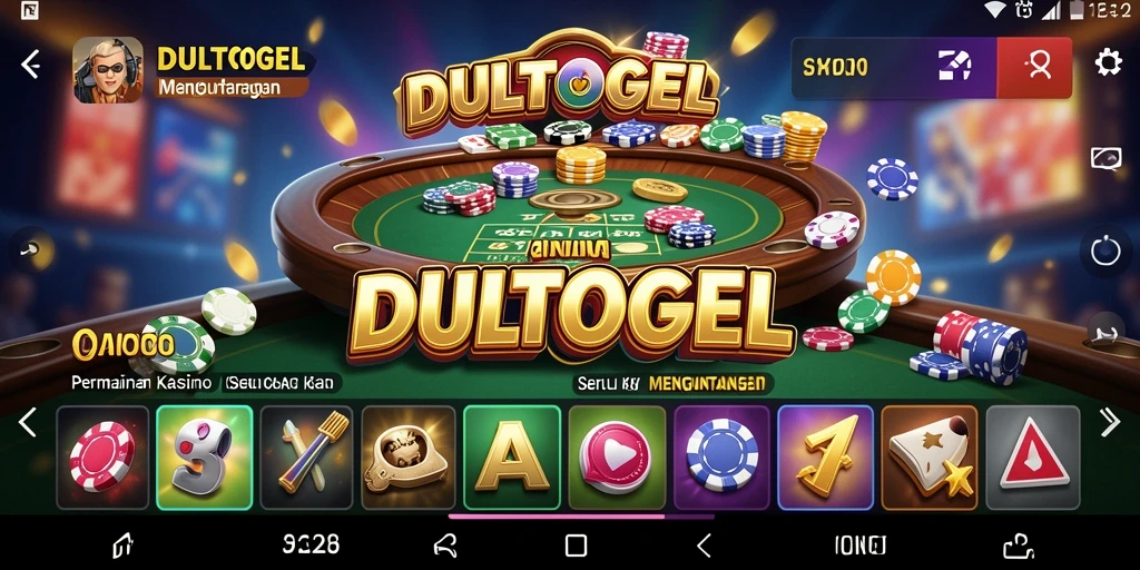 Tampilan menarik dari gameplay DULTOGEL yang menghibur.