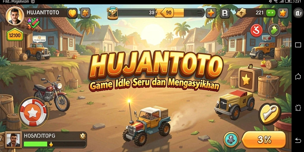 Screenshot gameplay menampilkan mekanisme Idle yang menyenangkan.