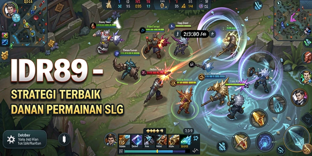 Tampilan gameplay IDR89 yang menarik dan strategis.