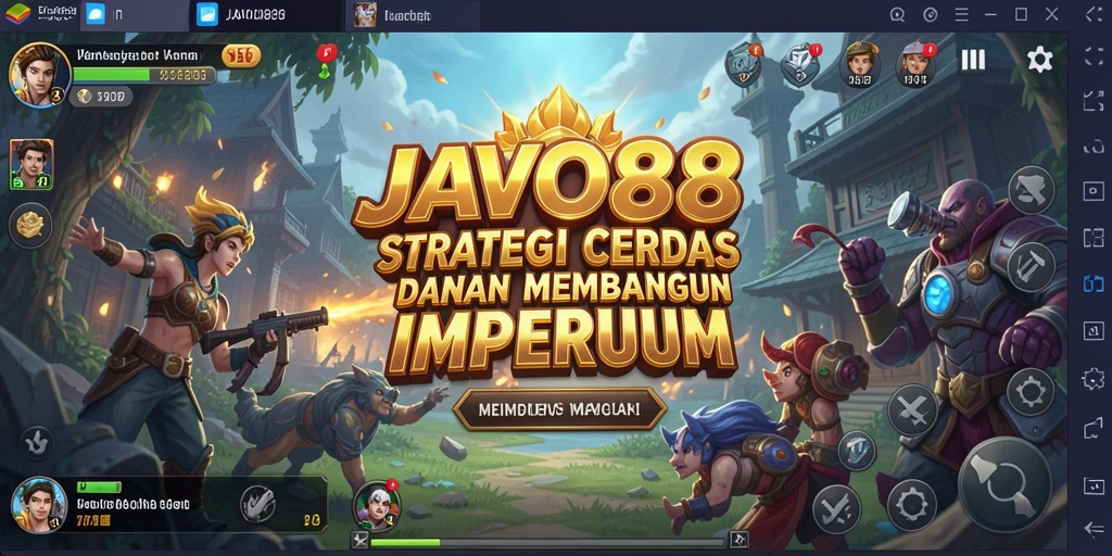 Screenshot menunjukkan pemain merencanakan strategi dalam <strong>JAVO88</strong>.