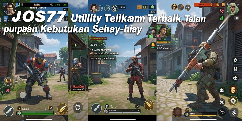 Tampilan antarmuka JOS77 yang intuitif dan modern.