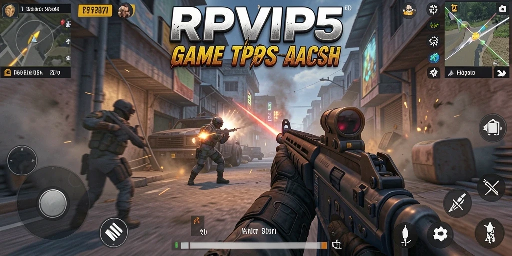 Tampilan gameplay RPVIP5 yang mendebarkan dan penuh aksi.