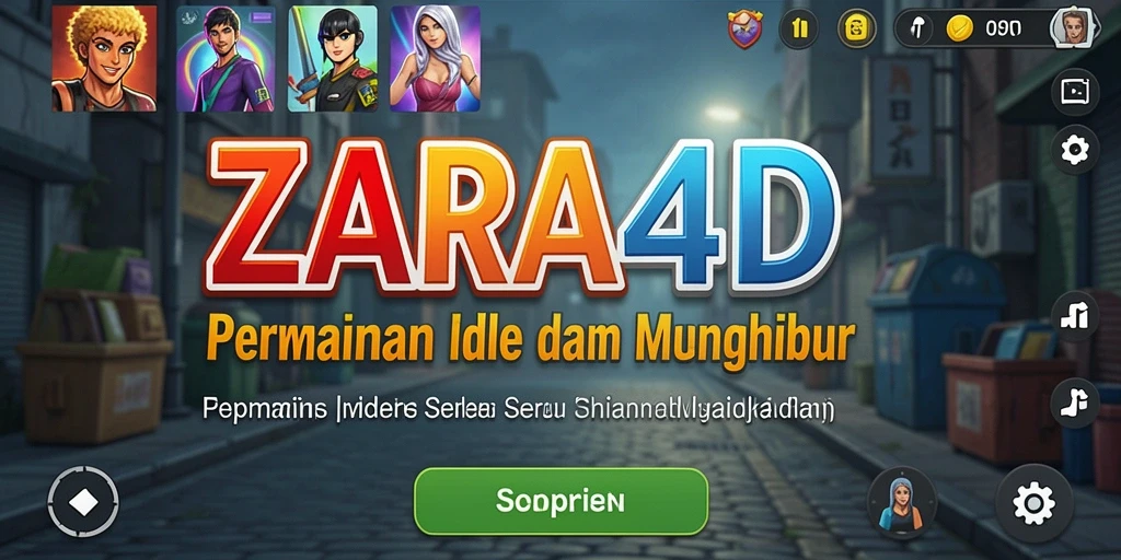 Screenshot gameplay <strong>ZARA4D</strong> menunjukkan aksi seru dan grafik menarik.