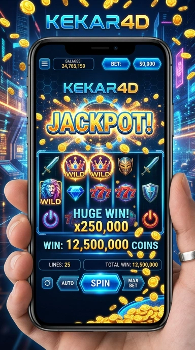 Tampilan antarmuka kekar4d yang sederhana dan menarik.